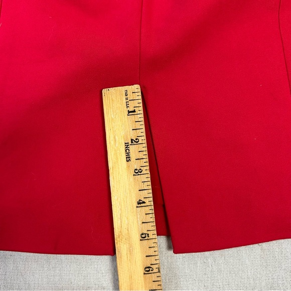 EXPRESS Red Business Pencil Skirt K - Picture 9 of 9